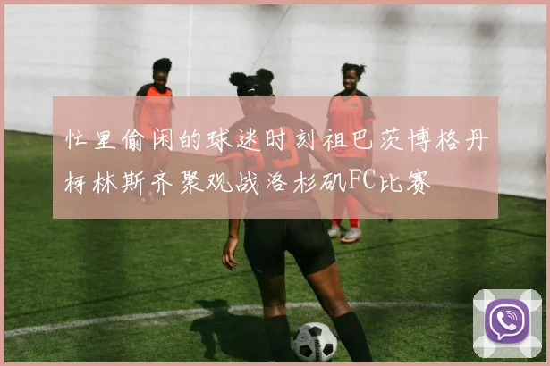 忙里偷闲的球迷时刻祖巴茨博格丹柯林斯齐聚观战洛杉矶FC比赛